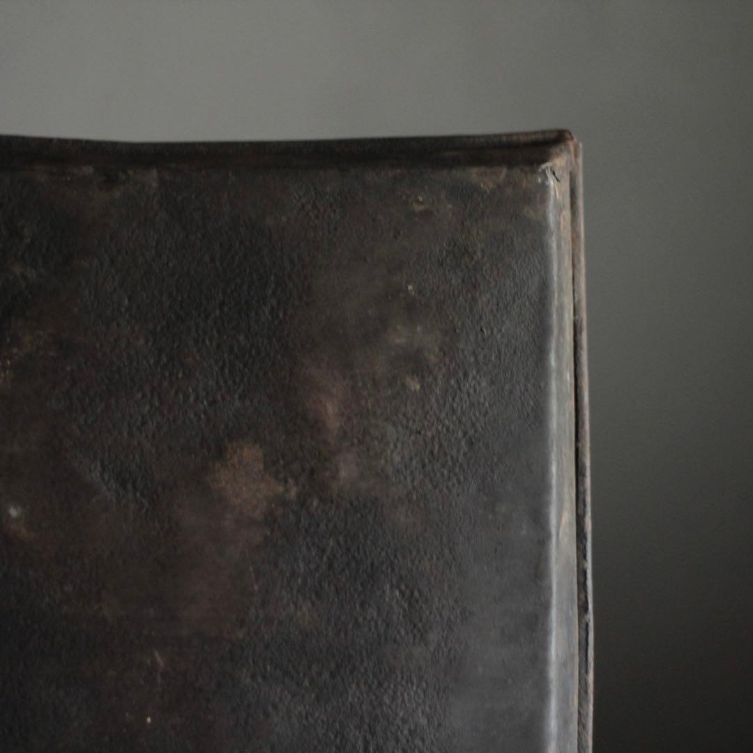 大きな 鉄の トレイ 古道具 アンティーク オブジェ 鉄製トレー