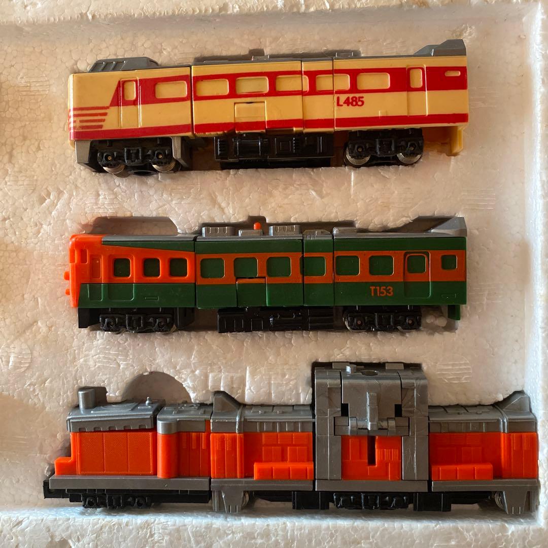 ダイアクロン トレインロボ 6体編成 DXセット　デラックスセット TAKARA