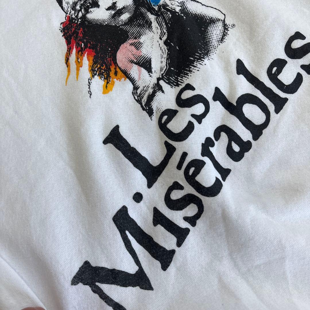 【80s】レミゼラブル　Tシャツ スウェット　オペラ座の怪人　美女と野獣