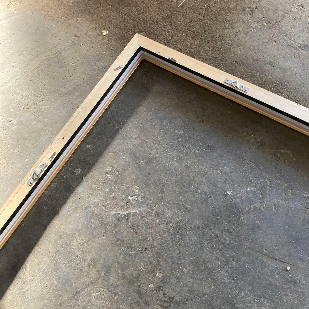 引き取り歓迎 特大 F60号 油彩額縁 黒金 アートフレーム