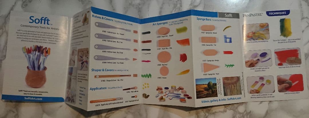 パンパステル 20色セット ツール付き