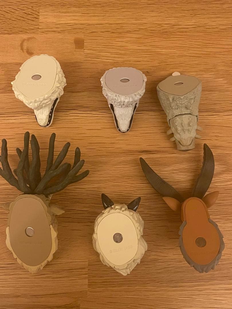 もののけ姫　フェイスマグネットコンプリート　ジブリ