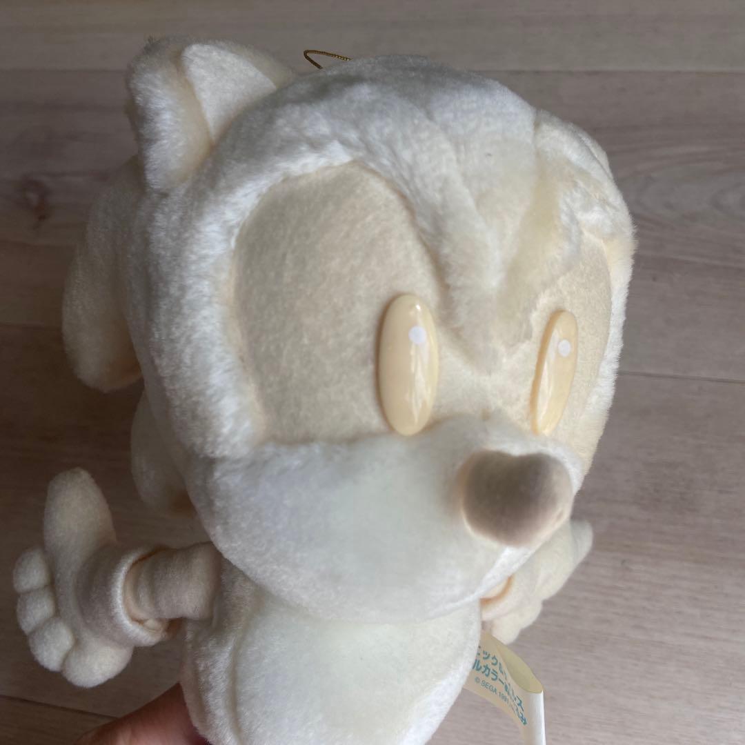 SEGA セガソニック　ペールカラーぬいぐるみ　平成レトロ　当時物　非売品　希少