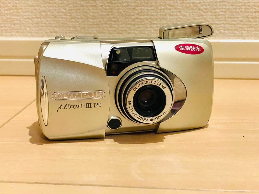 完動品✨OLYMPUS μ[mju:] III 120 コンパクトフィルムカメラ