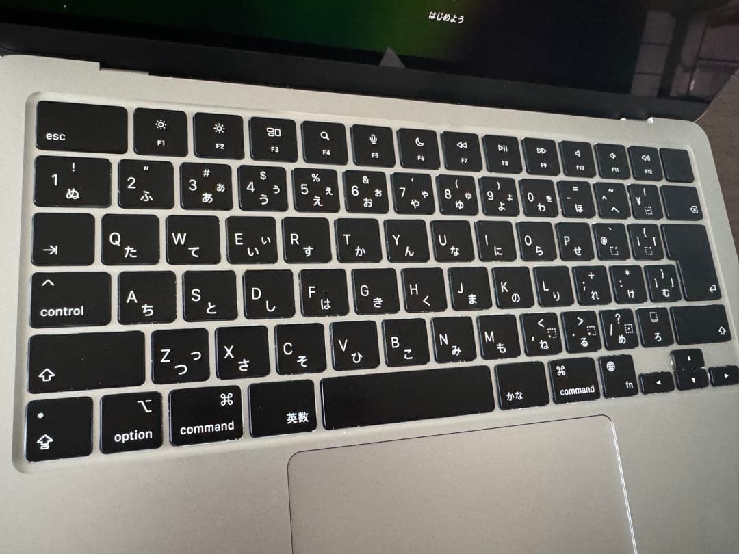 シルバー MacBook air M2