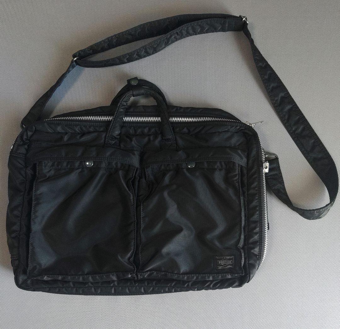 PORTER TANKER 3way ビジネスリュック メンズ 黒