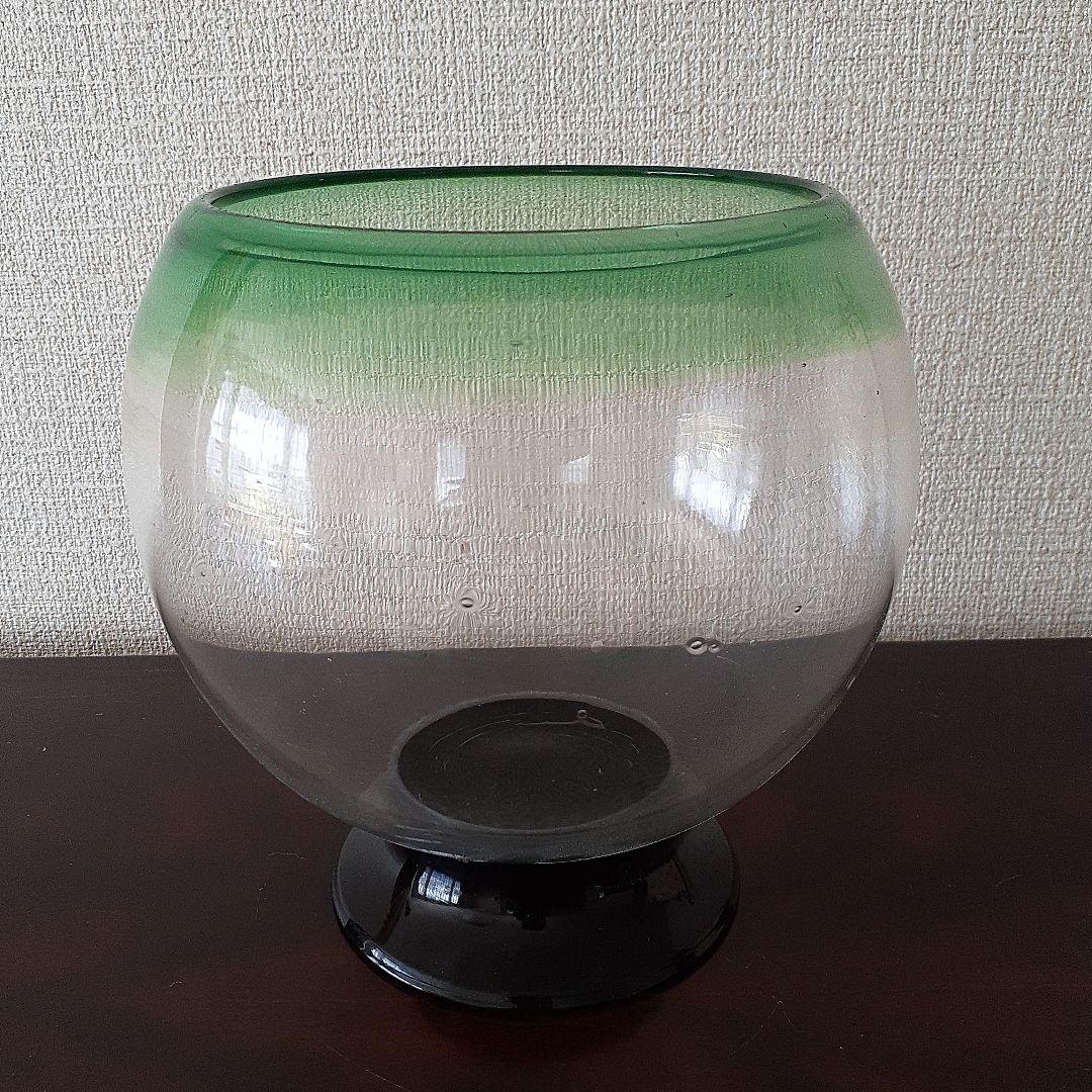 「ペコ」　　　　　　　　　アンティーク硝子　大正ロマン　とろとろガラス