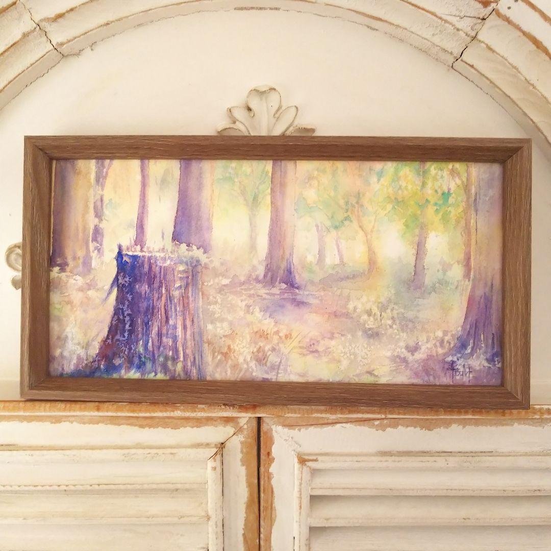 癒しの水彩929 エッサイの根株