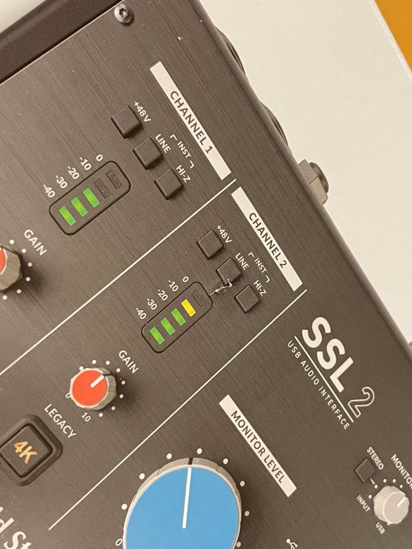 SSL2 USBオーディオインターフェース