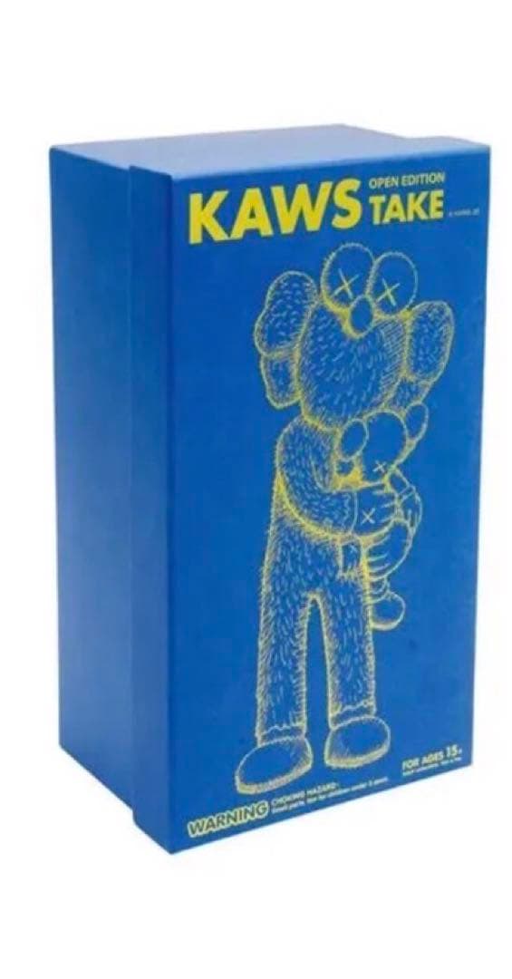 その他 KAWS Take Vinyl Figure Blue