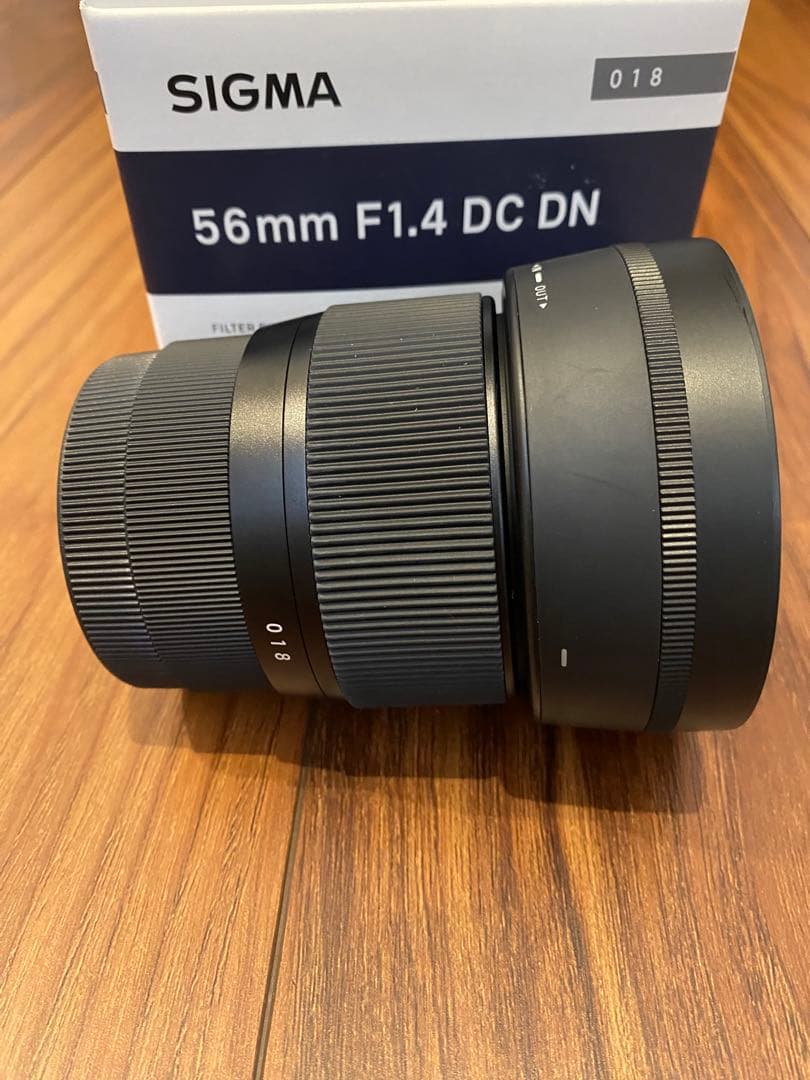 SIGMA 56mm F1.4 DC DN レンズ　SONY Eマウント