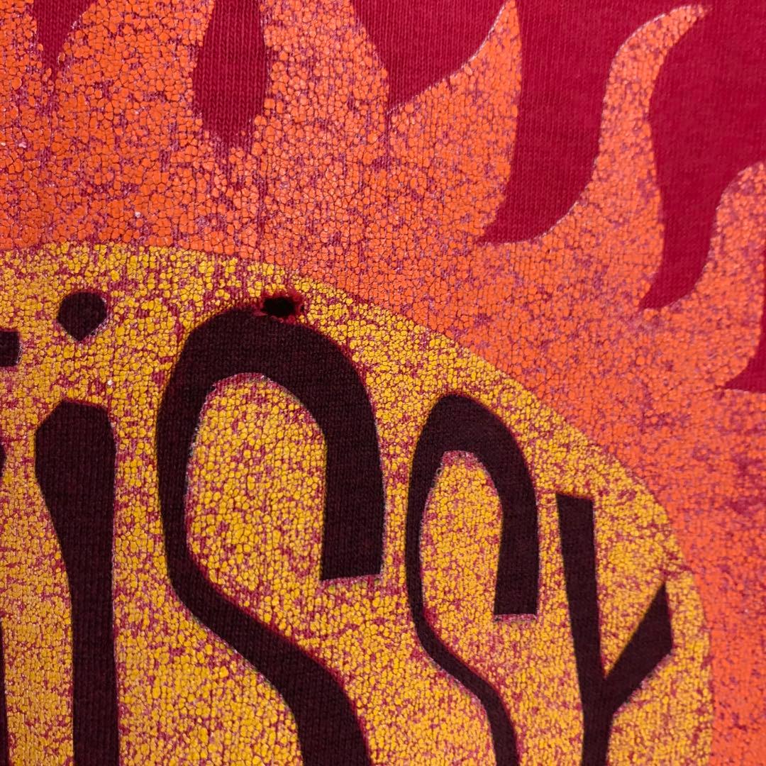 80s 前期 STUSSY USA製 黒タグ 太陽 ロゴ エンブレム Tシャツ