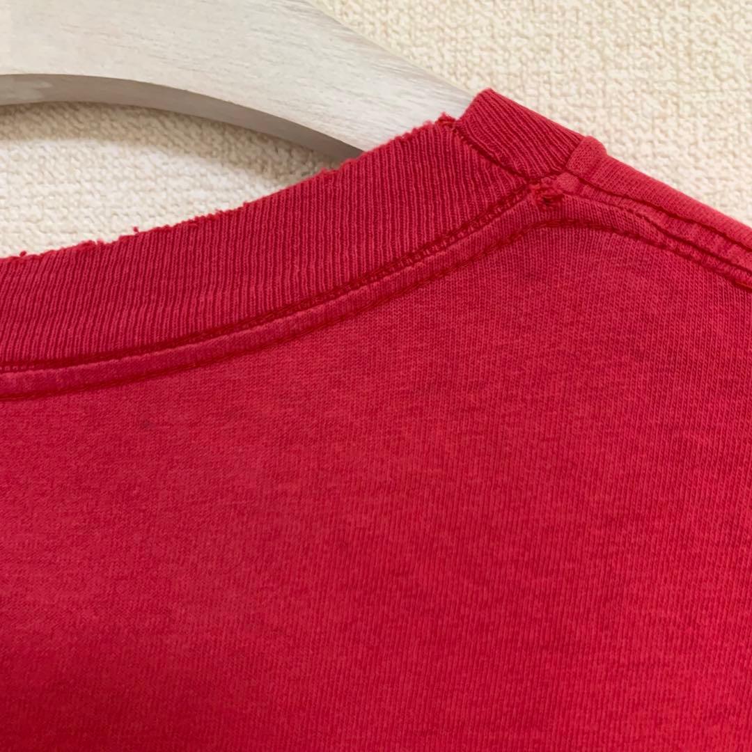 80s 前期 STUSSY USA製 黒タグ 太陽 ロゴ エンブレム Tシャツ