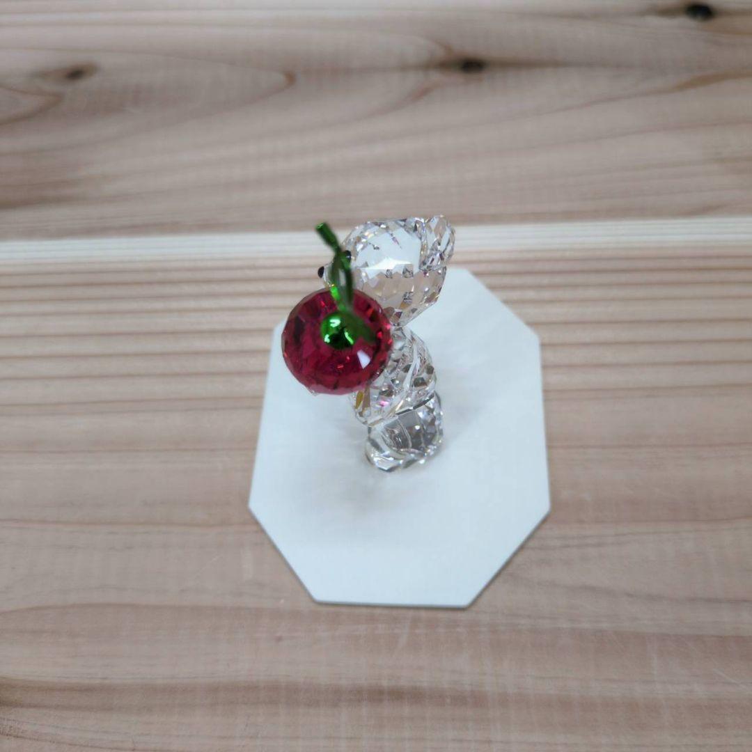 最終価格　新品 スワロフスキー Krisベア チェリー カップル 5675393