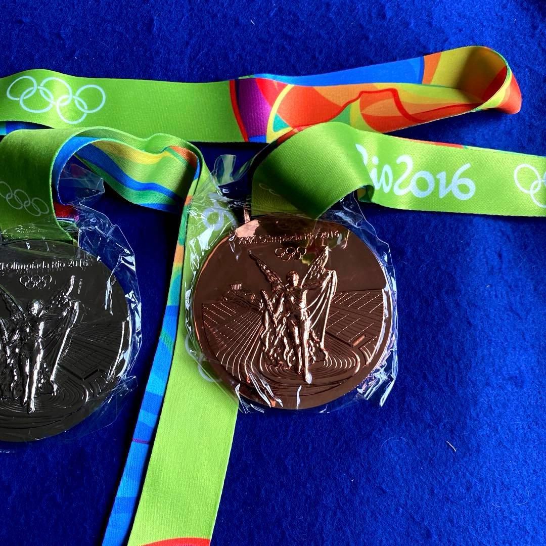 【新品】2016リオ　レプリカ　金銀銅メダル　3個セット