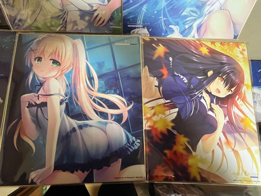 Summer Pockets 色紙　8枚セット