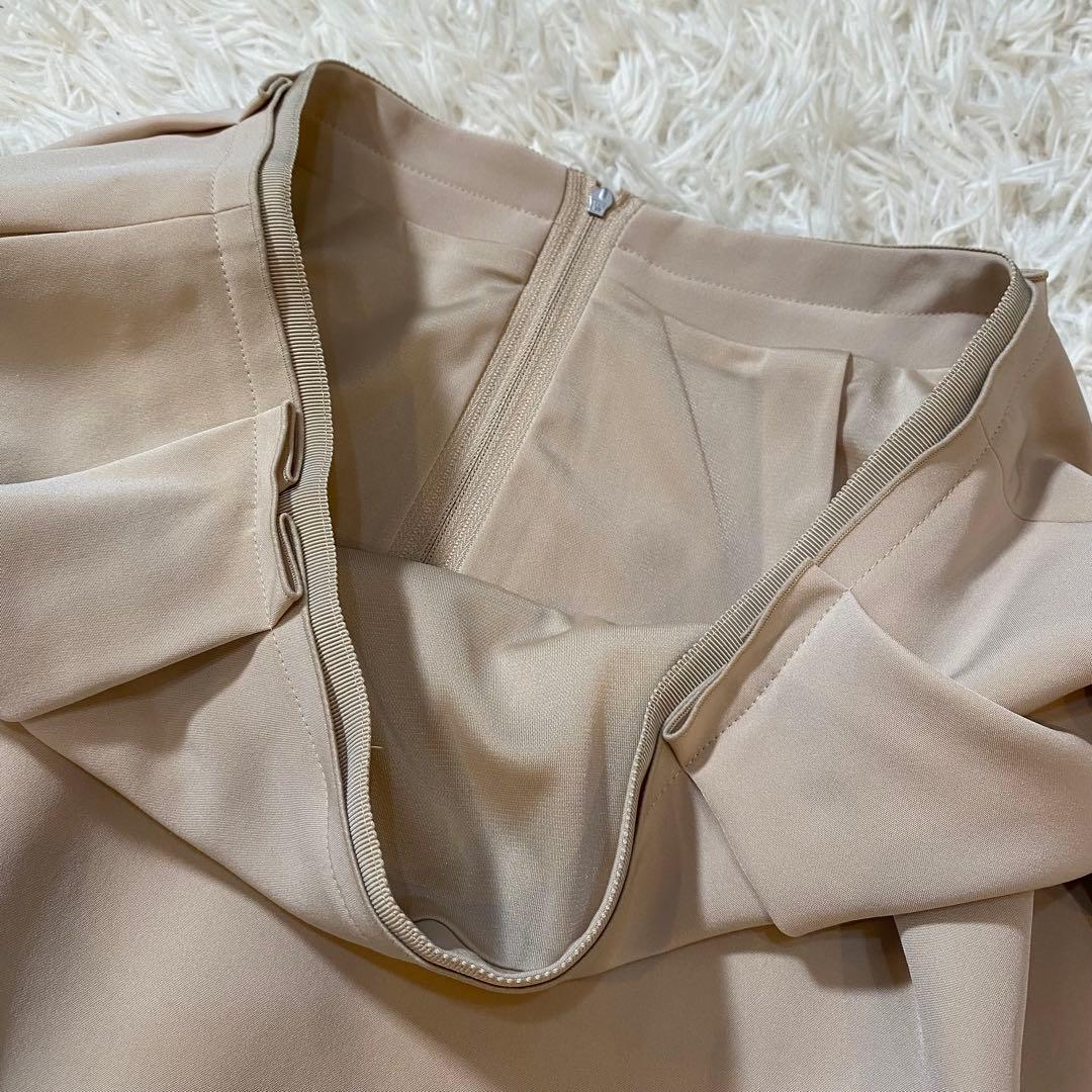 極美品 22年 フォクシー スカート バロン 42 ロイヤルミルクティ