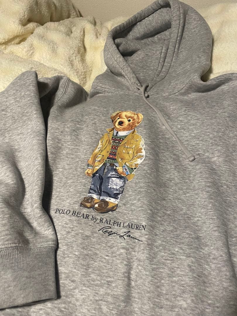 Ralph Lauren POLO BEAR パーカー グレー ラルフローレン
