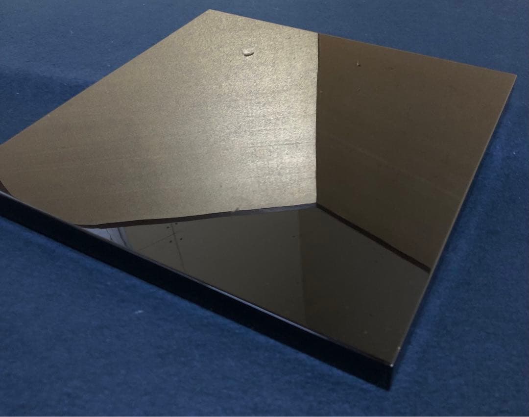 《R》茶道具 黒蝋色塗 小板 敷板 塗師 川瀬表完作 共箱 251222か2