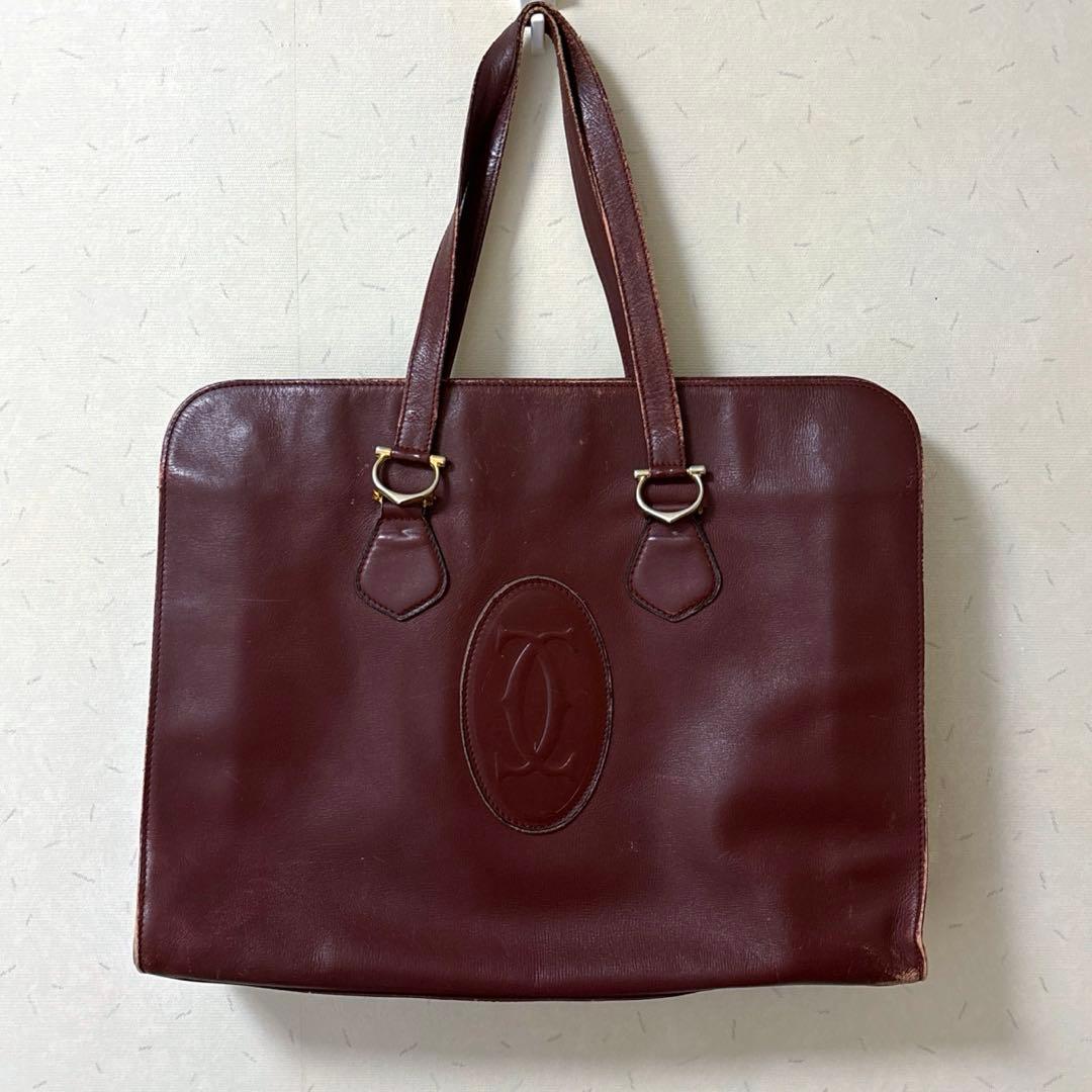 Cartierカルティエ ビジネスバッグ ブリーフケース マストライン