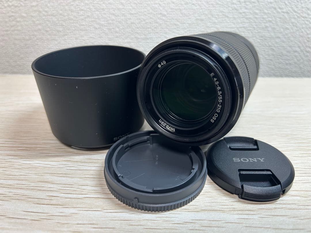【未使用】Sony E 55-210mm OSS ズームレンズ