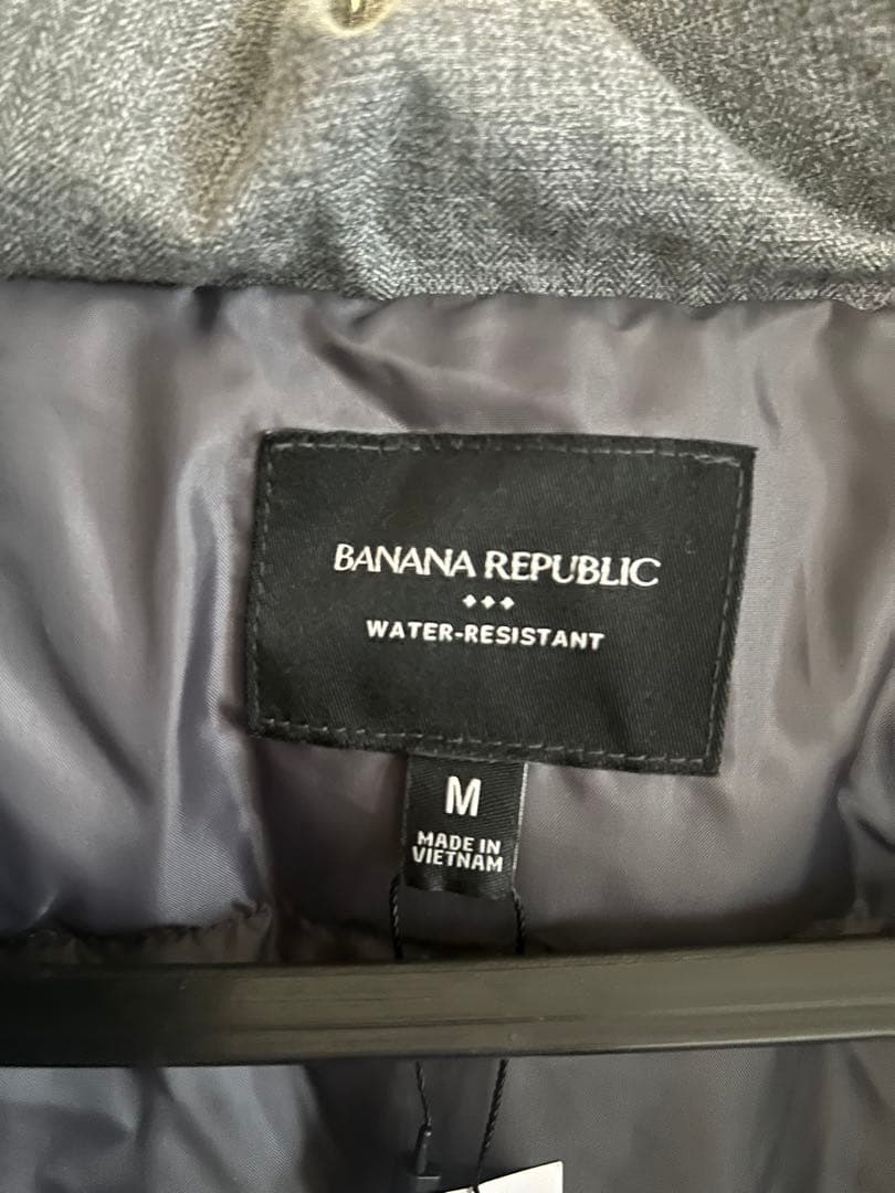 美品　BANANA REPUBLIC フーデッドパファー　 Mサイズ