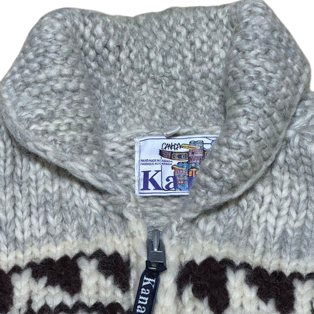 【カナタ KANATA】カウチンセーター L