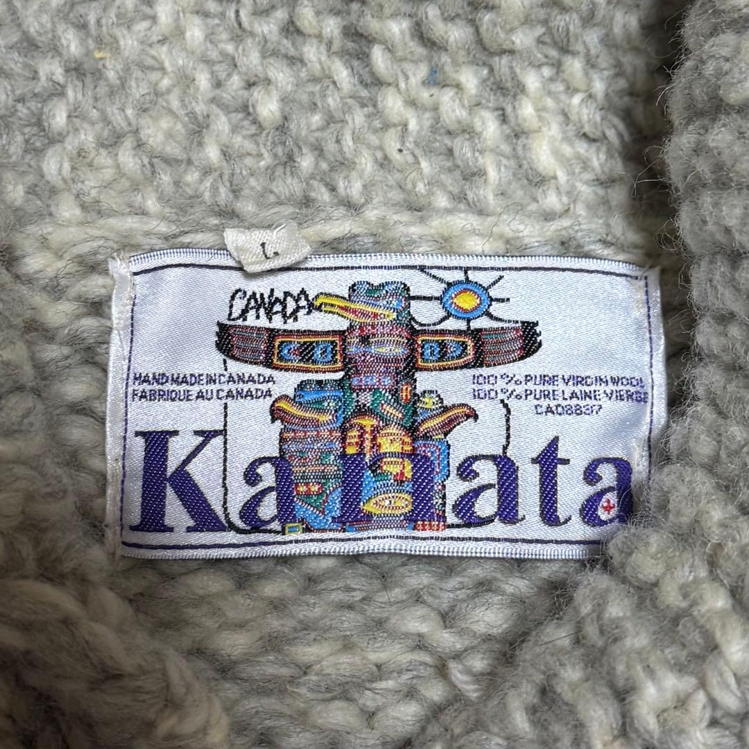 【カナタ KANATA】カウチンセーター L