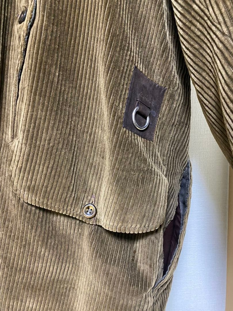 60s ヴィンテージ イタリア製 ハンティング コーデュロイ ジャケット 古着