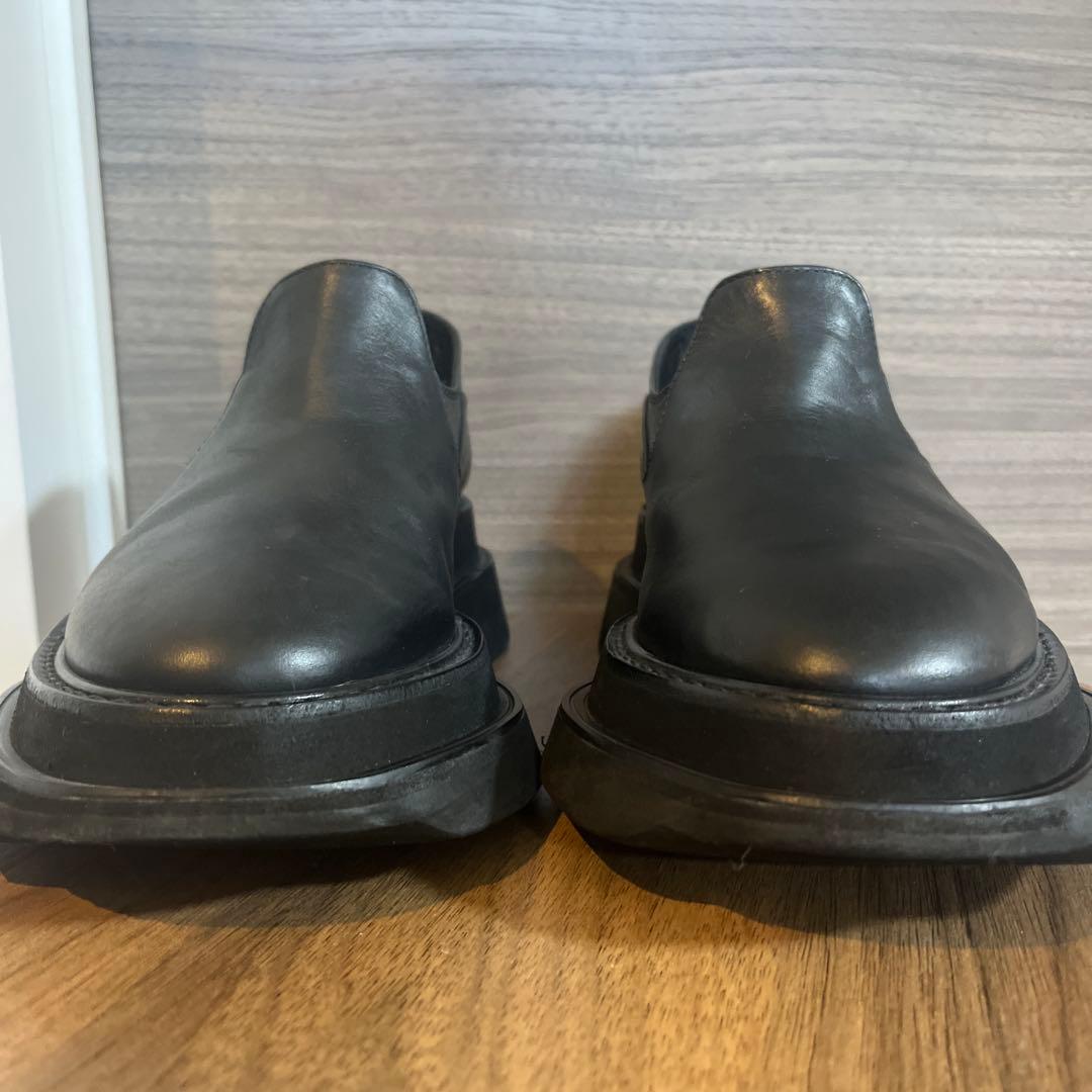 JULIUS ユリウス オーバーレイング デッキシューズ（667FWM3)