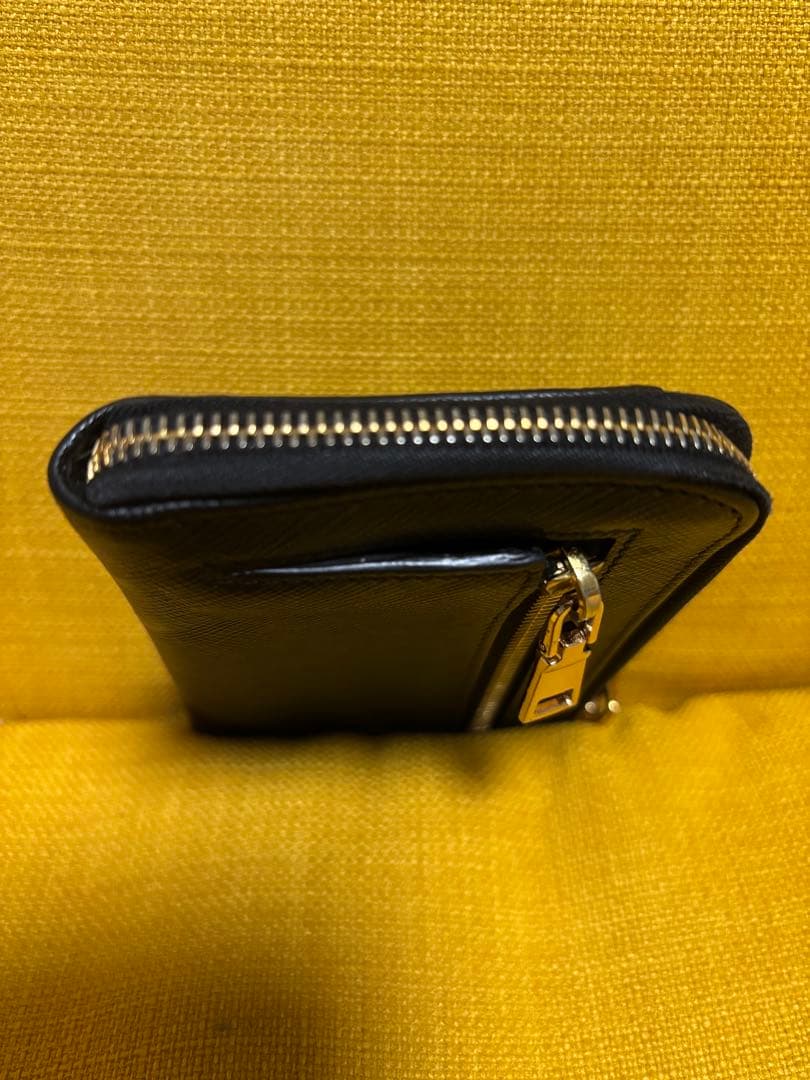 【PRADA】 ケース カードケース　サフィアーノレザー コンパクト