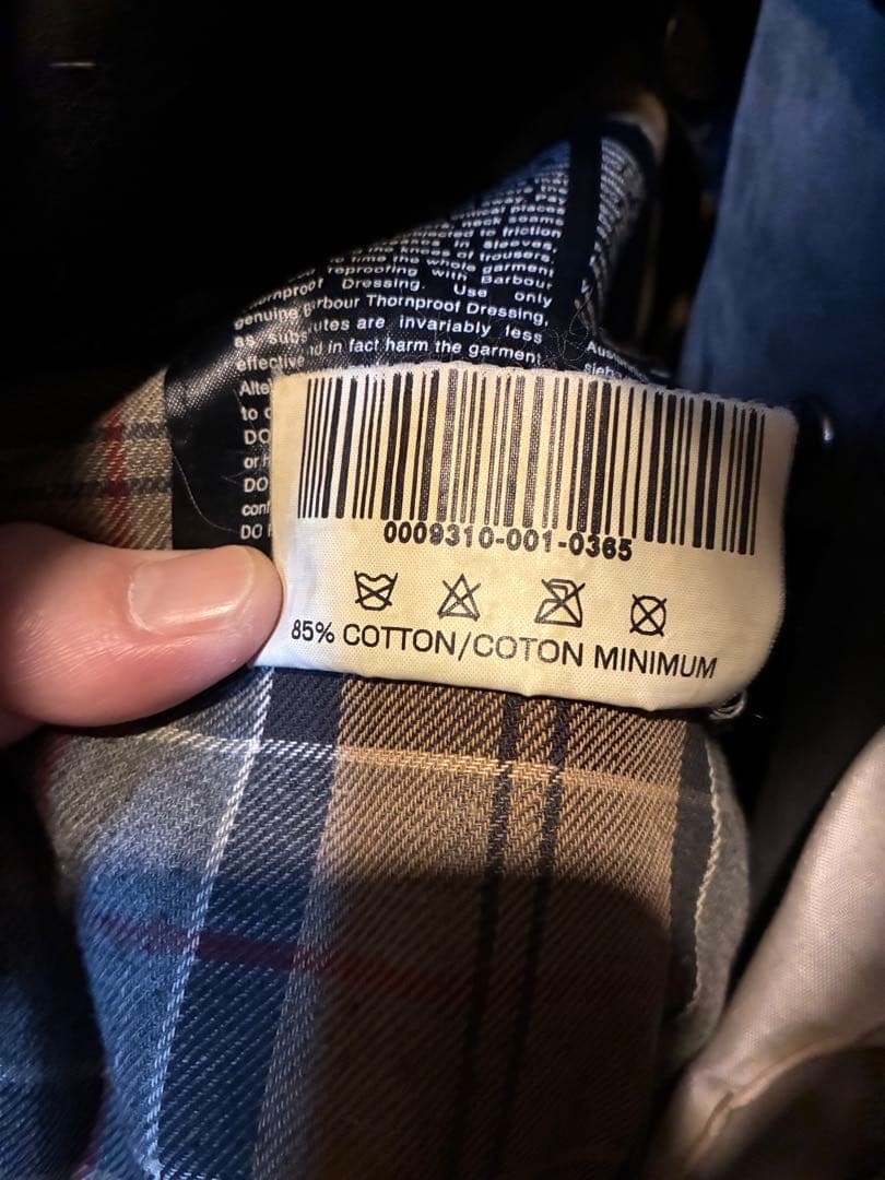 Barbour Beaufort（英国製）A196