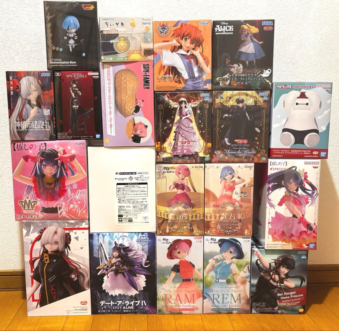 プライズフィギュアまとめ売り20点セット 美少女系まとめ