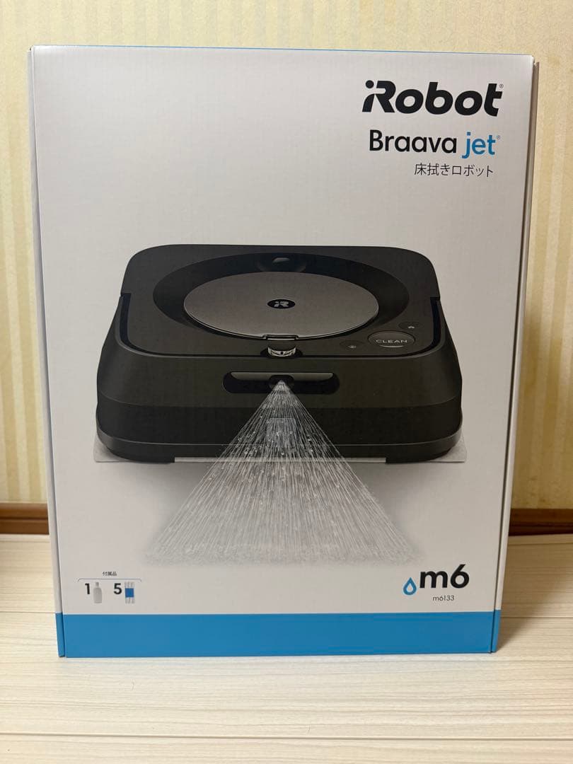 iRobot Braava jet m6 m613360 ⭐︎新品未開封おまけ付