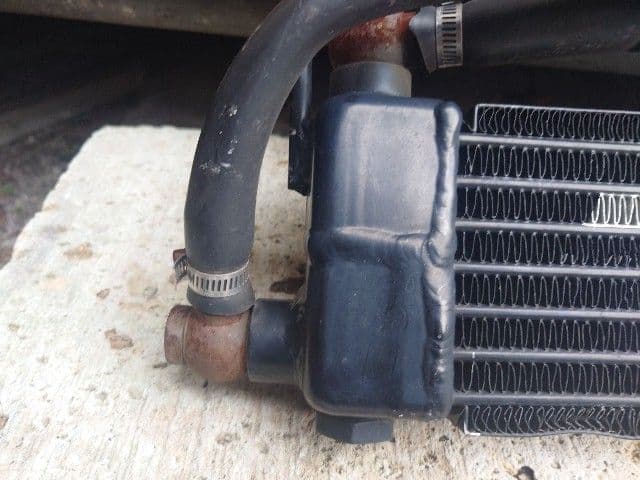 旧車必見オイルクーラー