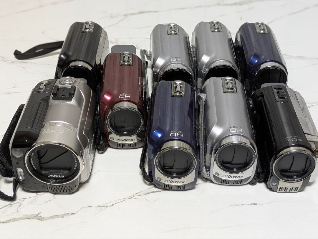 【動作品】Victor　GZシリーズ　HDD内蔵モデル　9台　激安まとめ売り