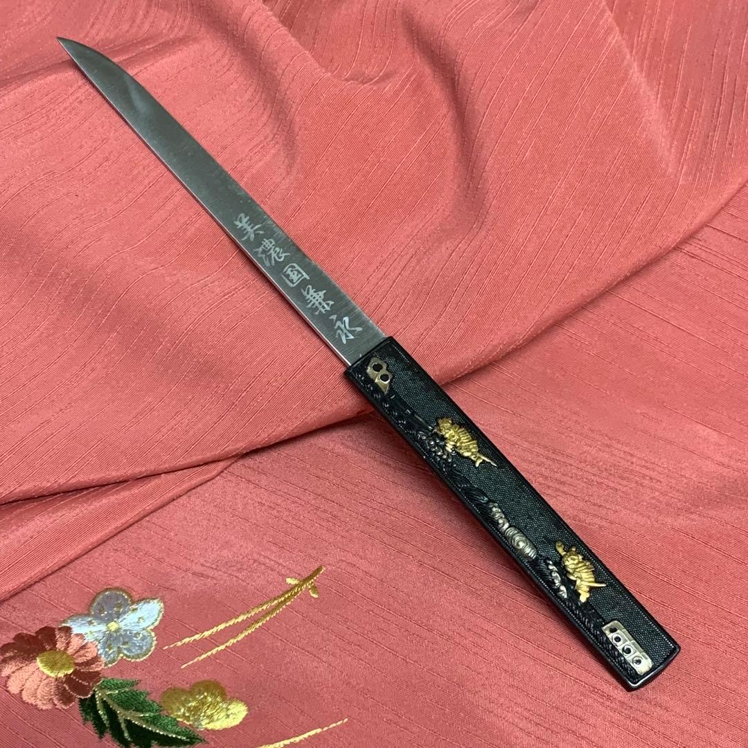 【新品・未使用】虎 装飾刀 専用箱付き