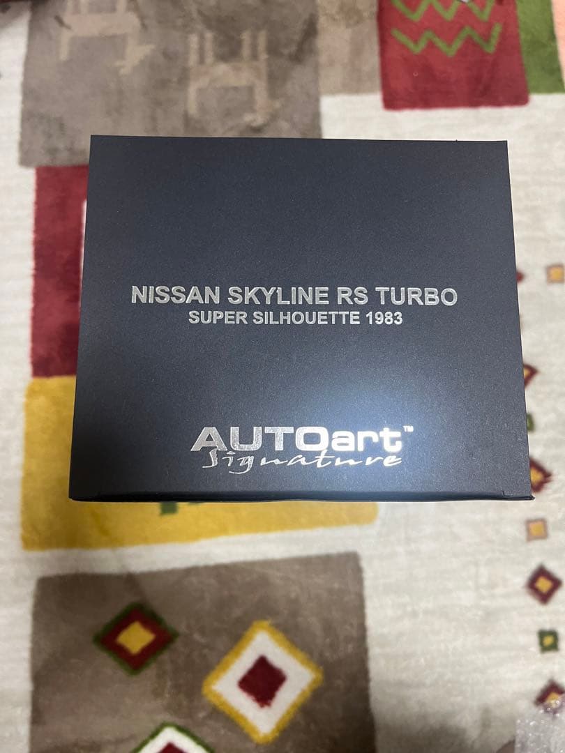 新品　AUTOart NISSAN SKYLINE RS TURBO 1983
