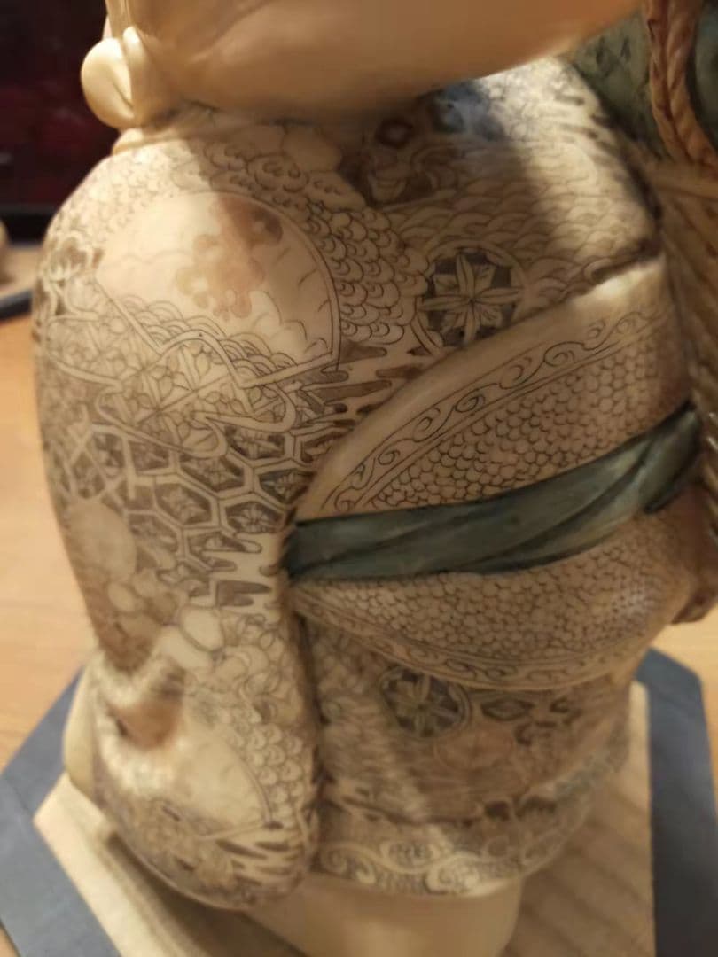 七福神の置物 置物 雅俊 七福神 練り物 縁起物 商売繁盛 招福