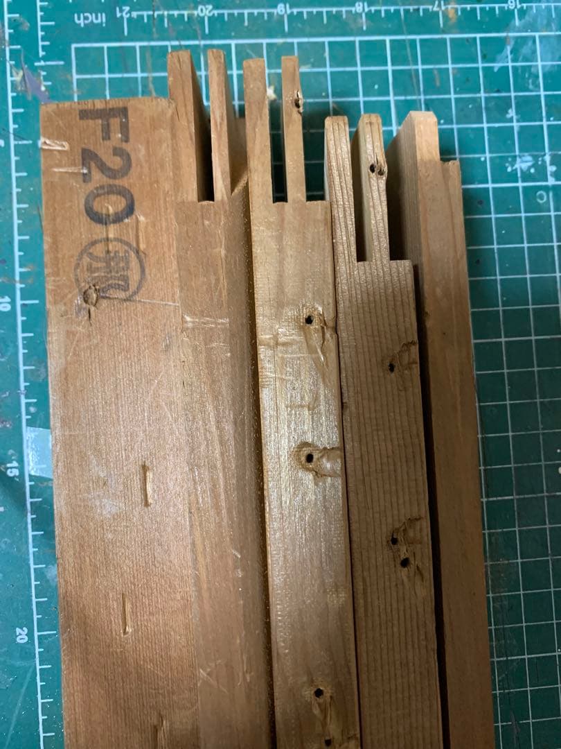 木枠　 F12 F15 P15F20 セット9組　中古