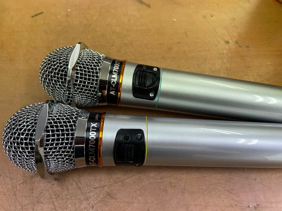 オーディオテクニカ製赤外線ワイヤレスマイク　AT-CLM7000TX2本
