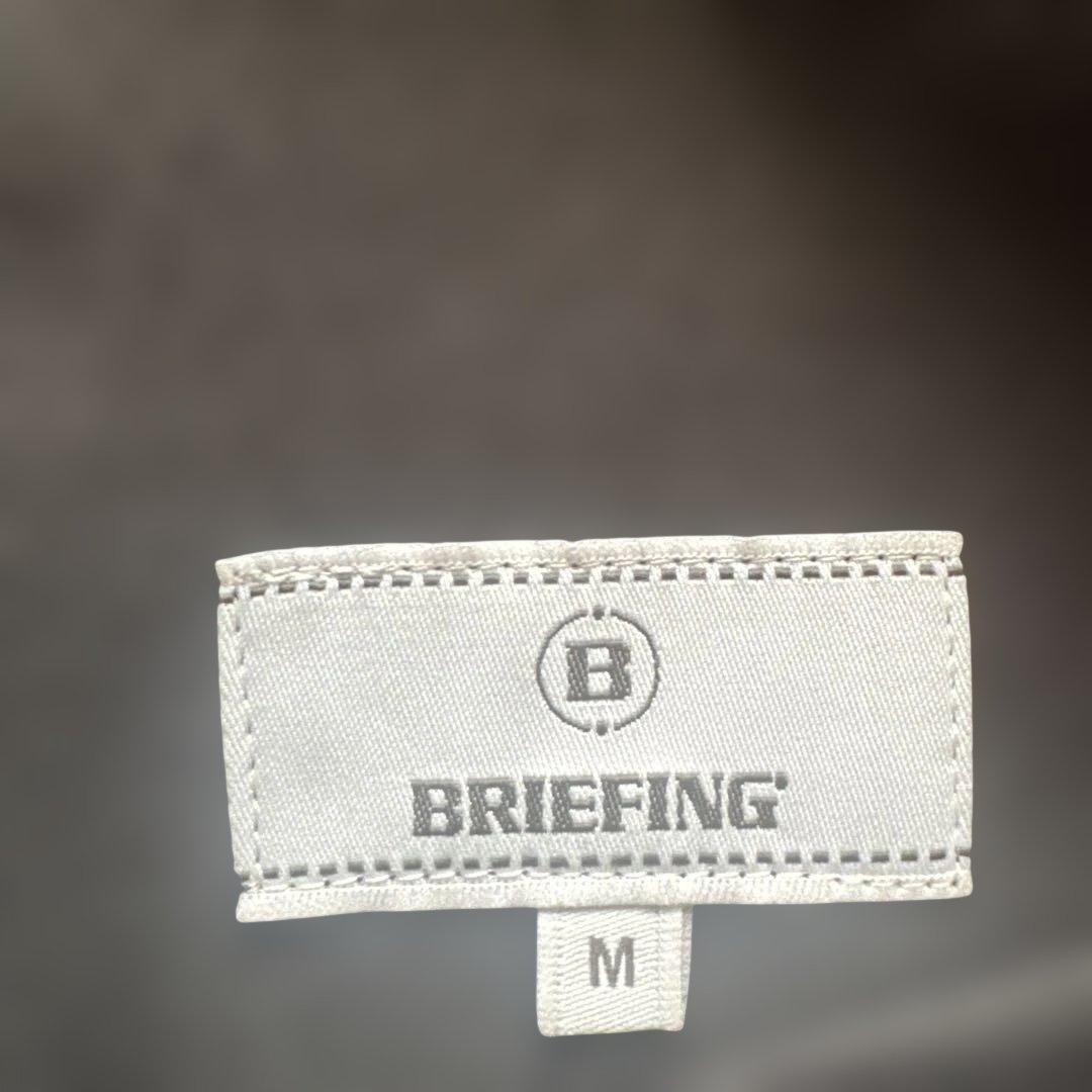 BRIEFING ブラック スリムフィットパンツ