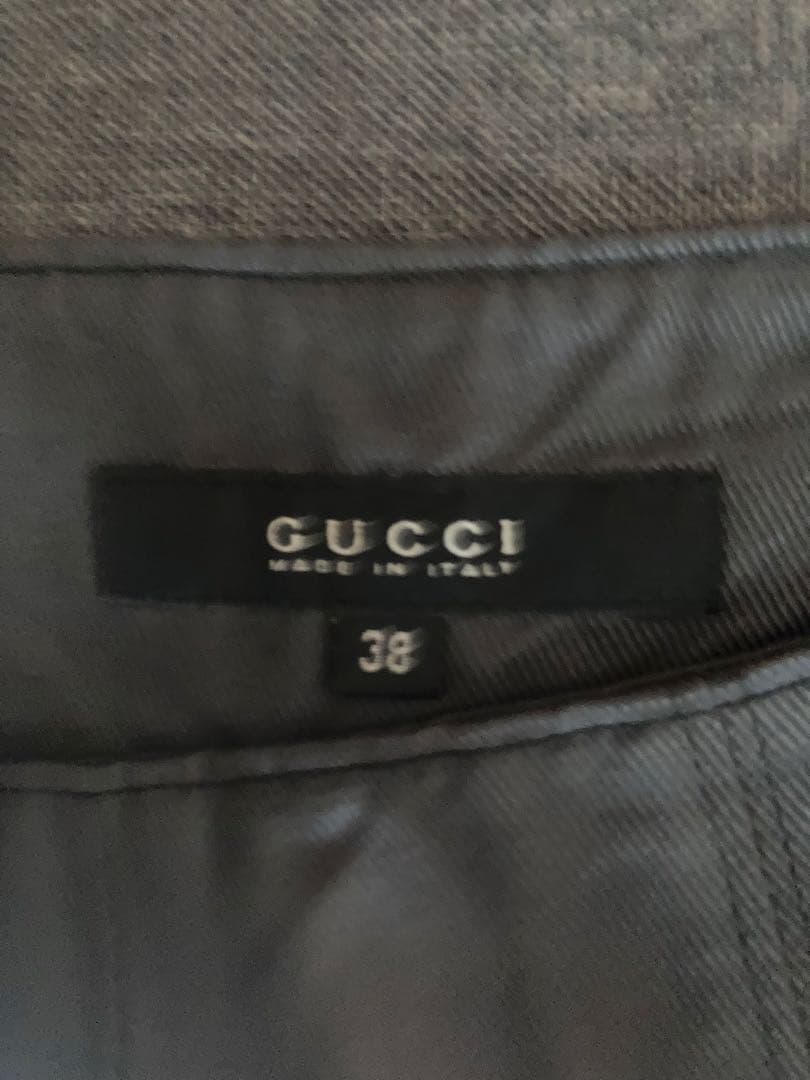 GUCCI グッチ スカート グレー 38 M