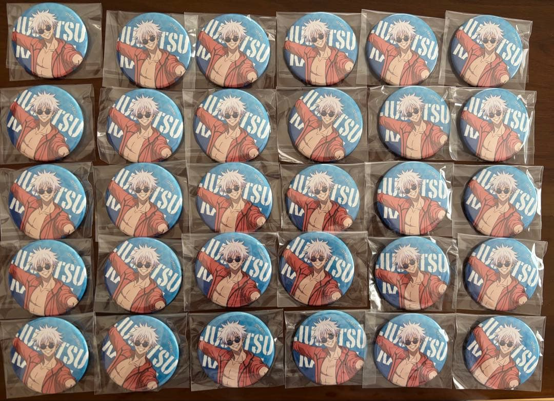 呪術廻戦 五条悟 沖縄コラボ 缶バッジ30個 新品未使用