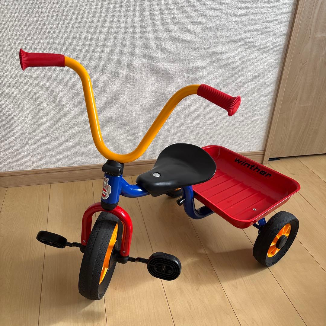 ✳︎１６日まで価格✴︎ボーネルンド　ウィンザー　ペリカンデザイン三輪車 Vハンドル