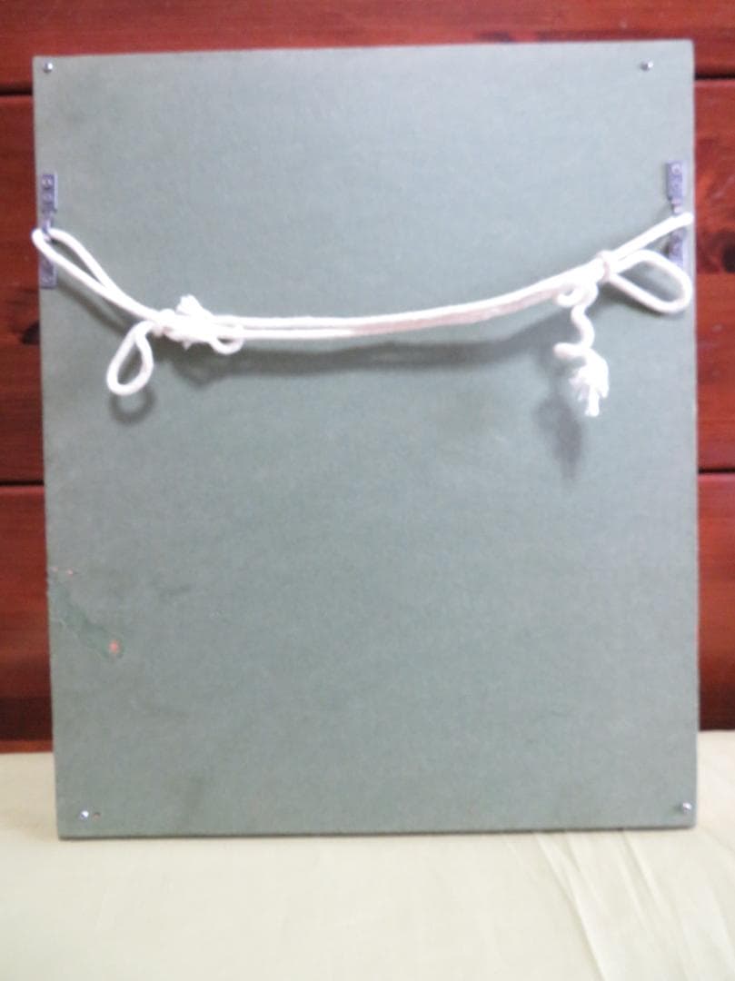 草場一壽　「　観世音菩薩　」　陶彩画