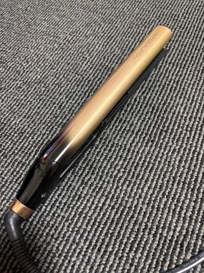 HAREBEAIRON ストレートヘアアイロン ブラック/ゴールド　ジャンク品