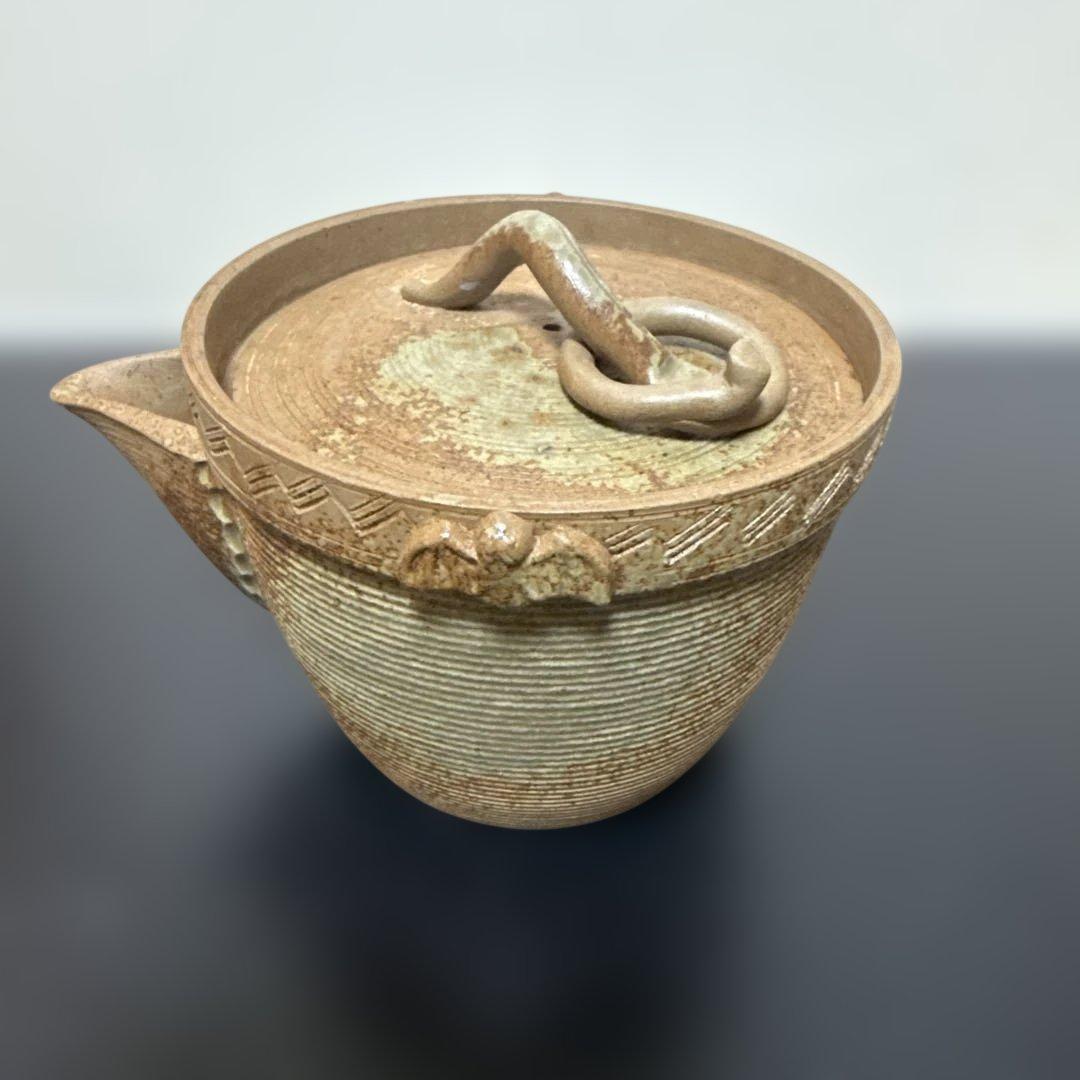 備前焼　宝瓶　急須　木村陶峰　茶器　茶道具　煎茶用品