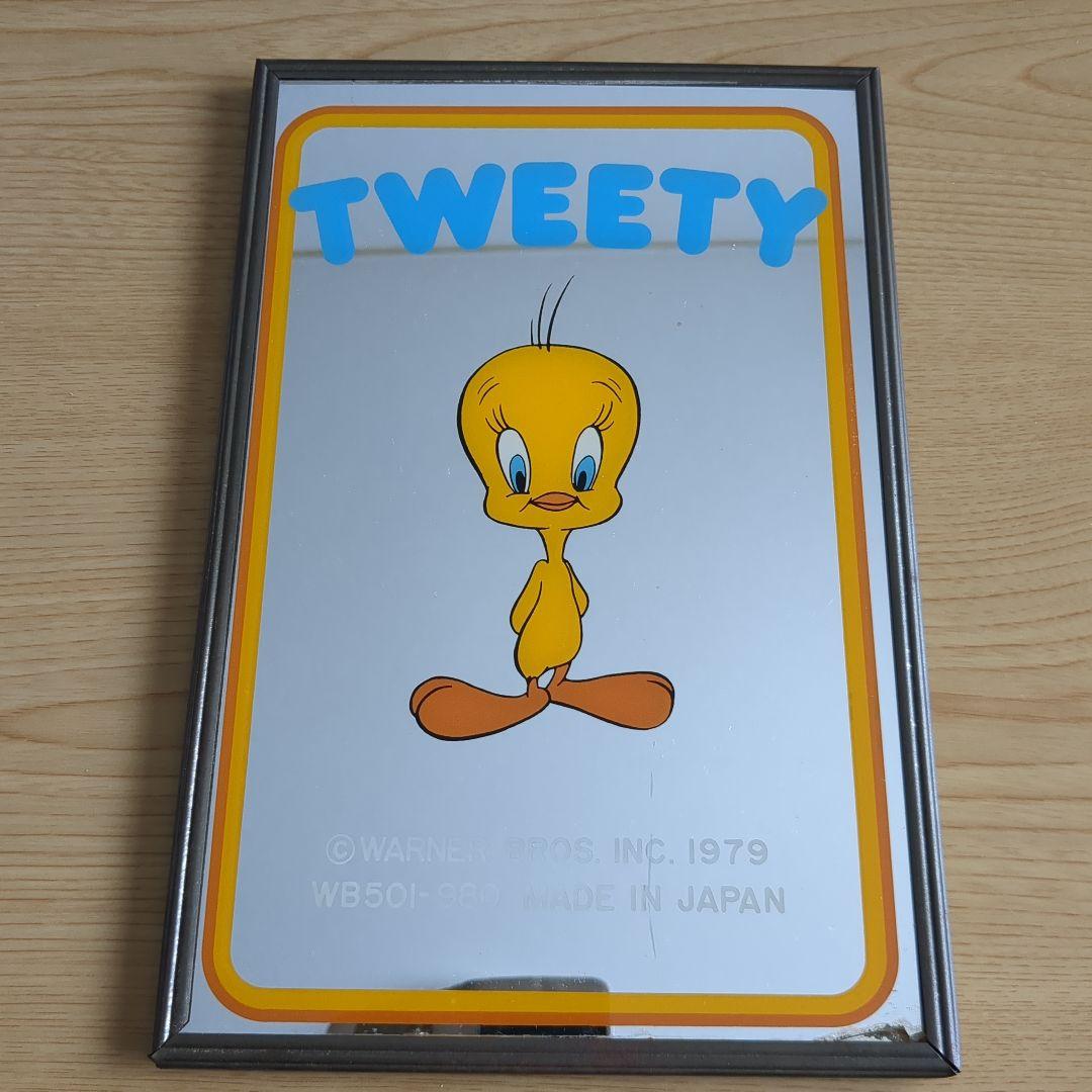 R*a様 【激レア】 Tweety トゥイーティー　ミラー 1979年製 日本製