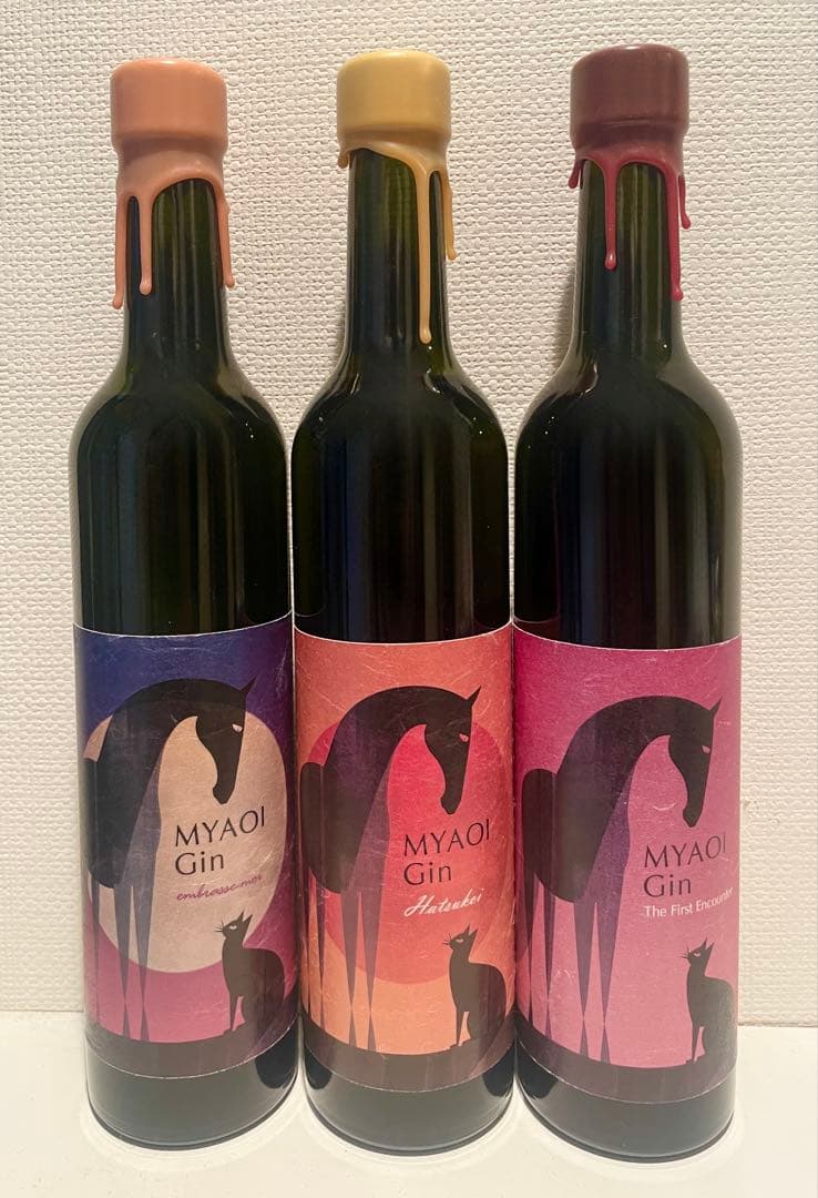 MYAOI GIN 500ml 3本+3本セット　馬追蒸溜所　ミャオイジン